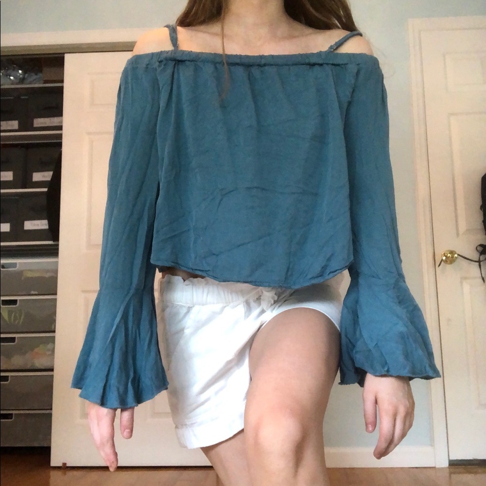 thrifted 70’s inspired top